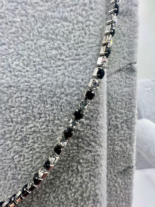 Colar Riviera 3mm em Aço Inoxidável – Banho Ouro 18k