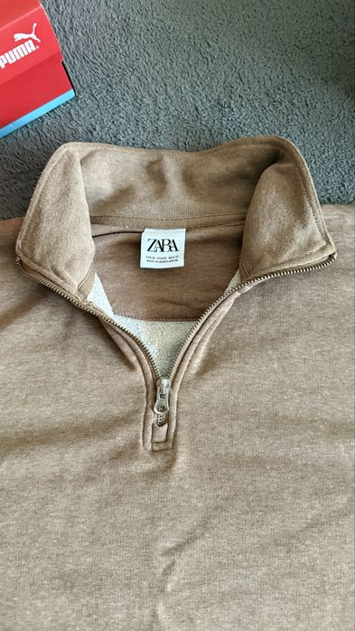 Полузамок Zara 1/3 zip zara оригінал