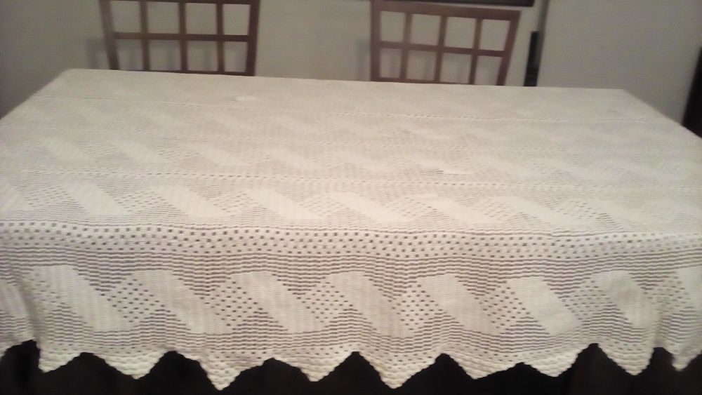 Colcha em crochet