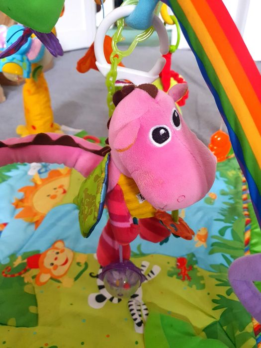 Mata edukacyjna sensoryczna Fisher Price Rainforest