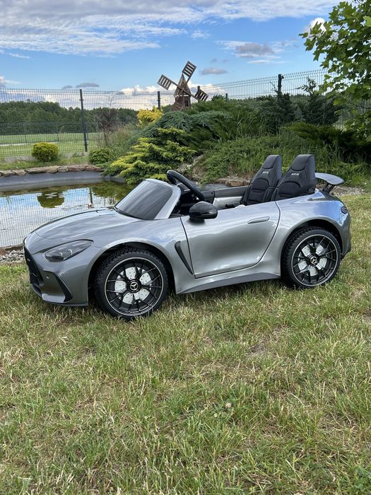 Auto Na Akumulator Mercedes GT63 AMG DK-GT63 24V LCD Szary Lakierowany