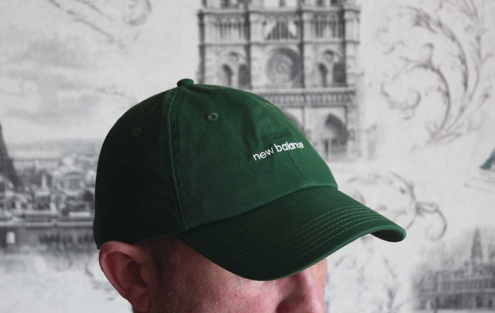 Кепка New Balance 6 Panel Linear Logo Cap Оригінал 57-59см