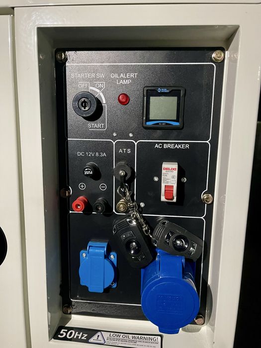 Дизельний генератор 7 кВт KINGMAN, однофазний + (олива та каністра)