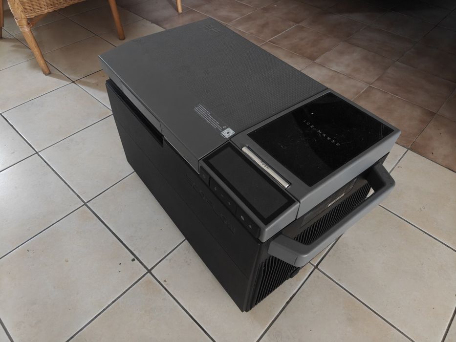 Arca Ecoflow glacier arca 12v 220v ou bateria