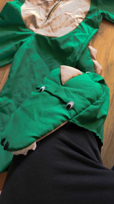 Strój karnawałowy krokodyl 122/128