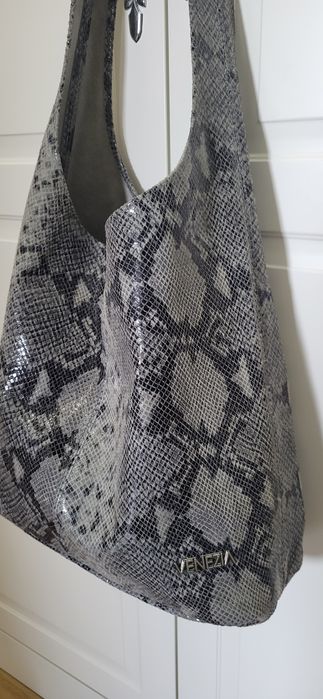 Torba Venezia skóra naturalna