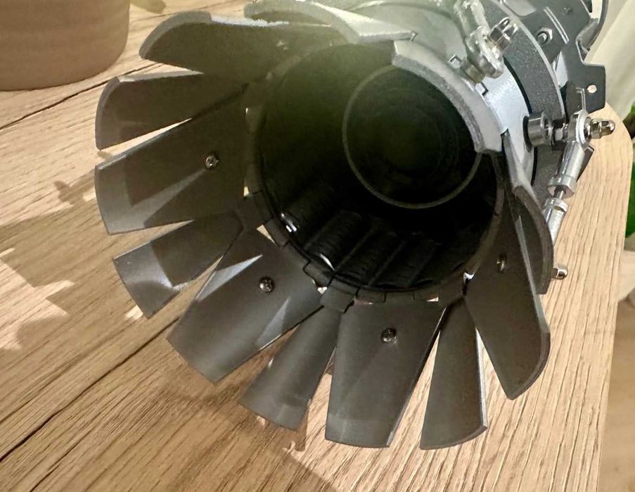 Model Silnika Odrzutowego – 3D Druk, Ruchome Elementy