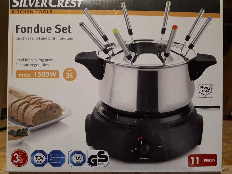 Founde Set Silvercrest nowy