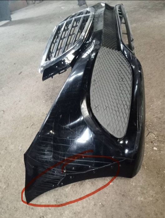 Para-choques e grelha mercedes E w214