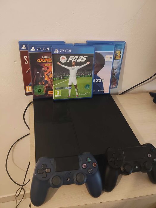 PS4,2 comandos e jogos