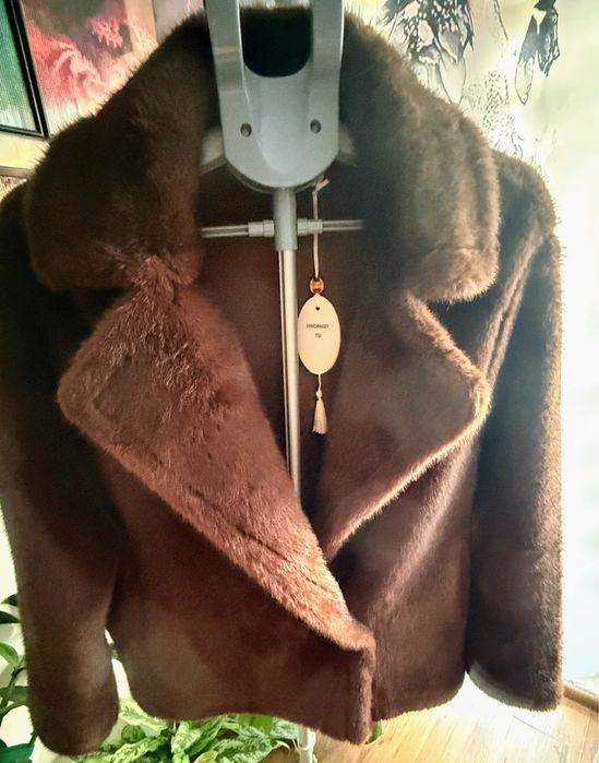 Sztuczne czekoladowe futerko