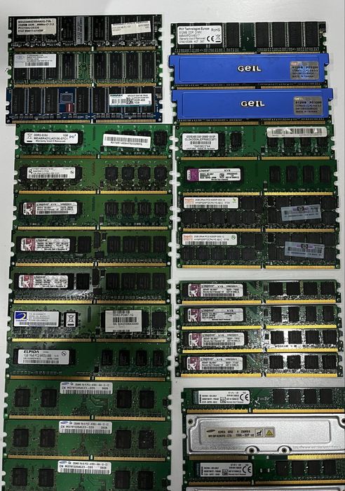 Memoria Ram DDR DDR2 DDR3 DDR4 SdRam RIM