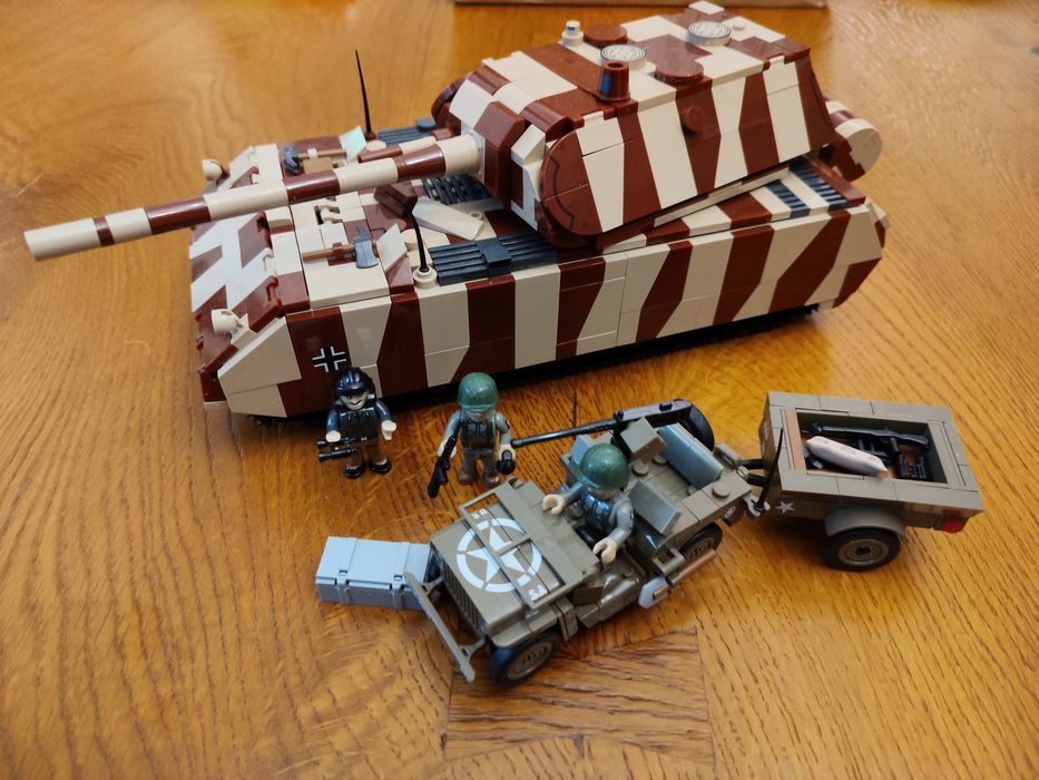 Klocki Cobi czołg Panzer VIII Maus