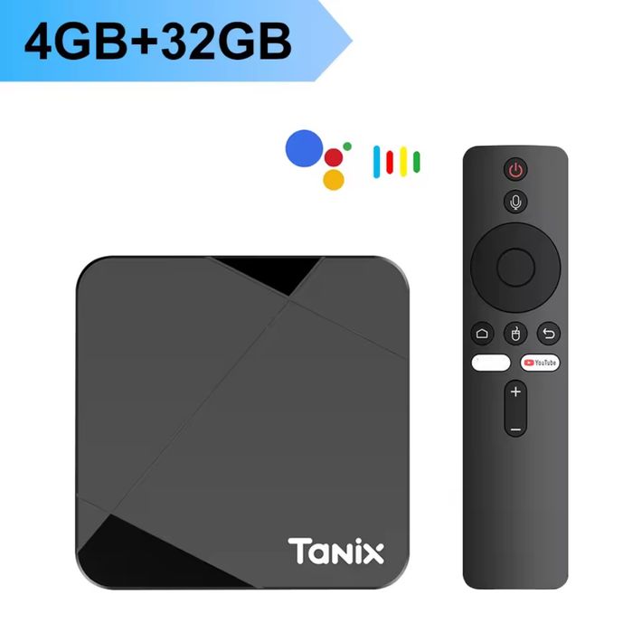 Смарт-приставка Tanix TX5 Android 14 AV1 Amlogic S905Y5 (4G/32G, 2G/16Wi-Fi 6, BT, 4K)