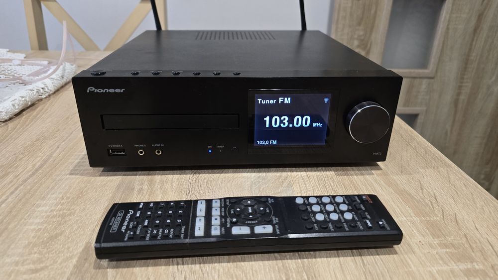 Amplituner Pioneer XC-HM 72-DAB WiFi, Bl, CD,Spotify