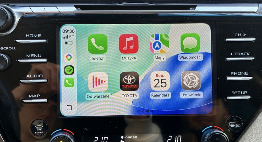 CAŁA POLSKA  Instalacja Apple CarPlay i Android Auto Toyota Rav4 Corolla Camry