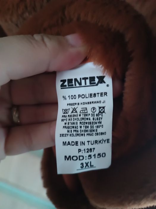 ZENTEX Futerko miś brązowe do 130 biust