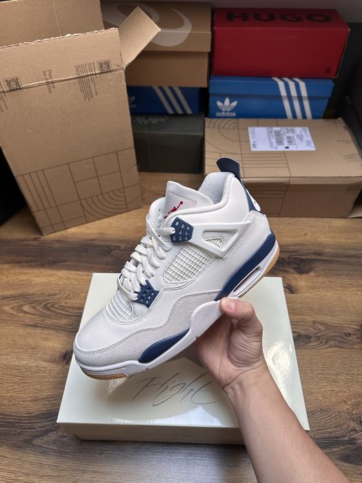 Nike Air Jordan 4 x SB Navy roz 45