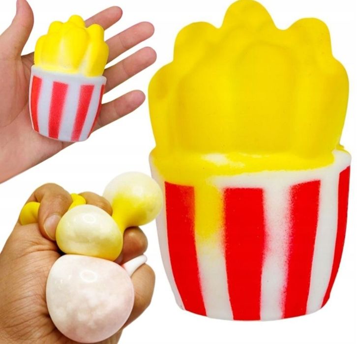 Gniotek antystresowy piankowy Frytki