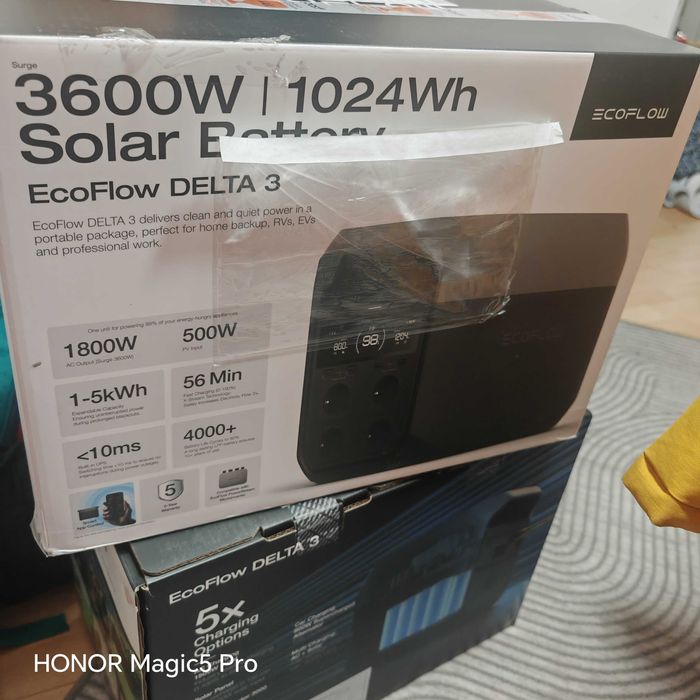 Зарядна станція EcoFlow Delta 3 | 1800 Вт | 1024 Вт·г EU (EFDELTA3-EU)