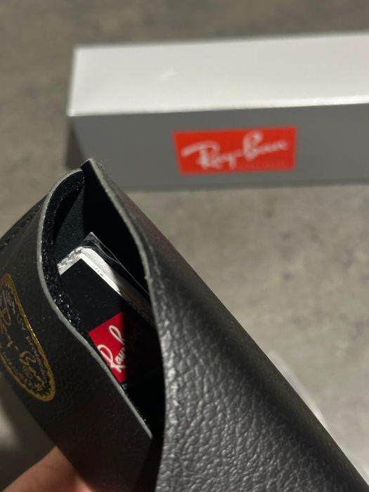 Czarne okulary Ray-Ban Wayfarer