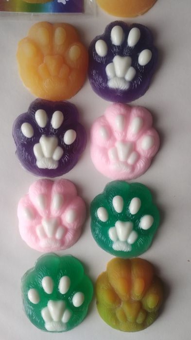 Мильні  желейні лапки.