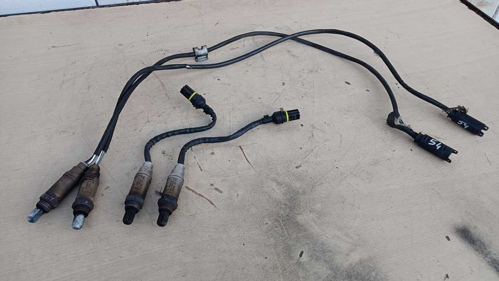 Pack De 4 Sondas Lambda Bosch Para BMW Serie 3 E46, Serie 5 E39, E60, E38, Z3 Con Motores M52/M54 – Referencia 0258005109 Y 0258003477