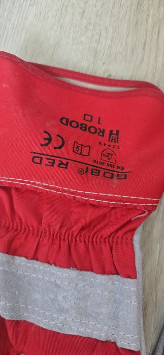 Rękawice robocze ze skóry
