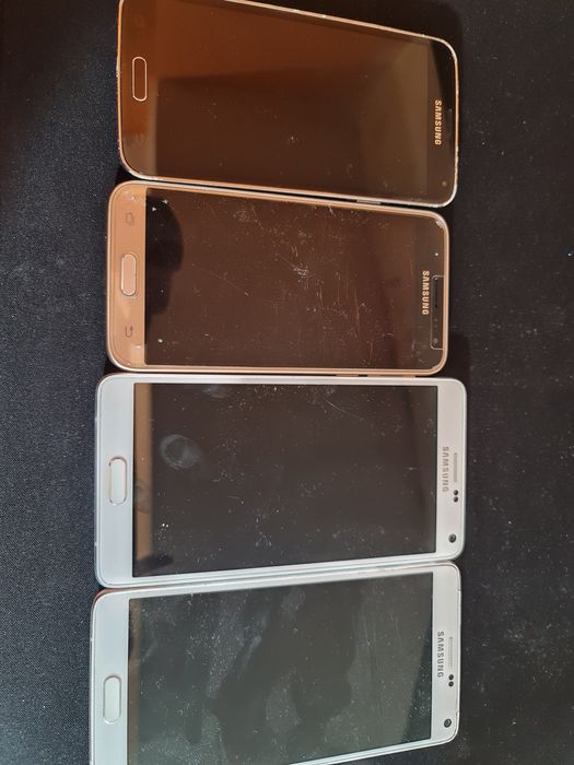 Zestaw uszkodzonych telefonów (iphone 8 plus, galaxy note)