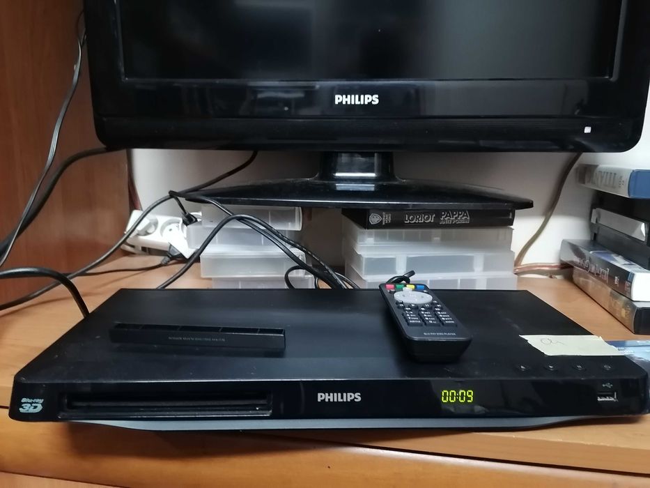 Odtwarzacz Blu-Ray Philips BDP3380 HDMI/USB pilot