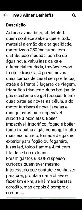 Autocaravana integral