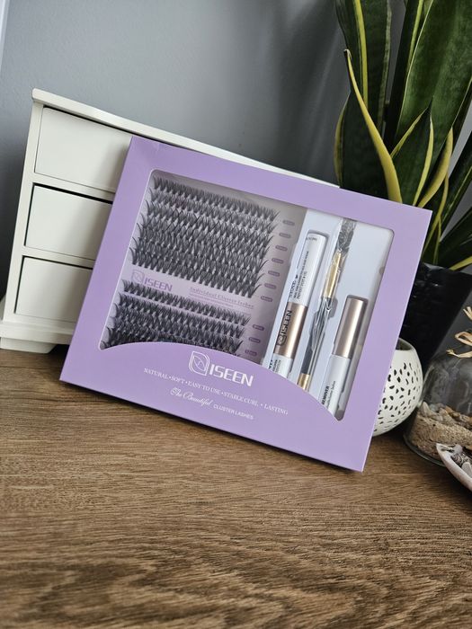 Zestaw do przedłużenia rzęs w domu iseen rzęsy bondingowe