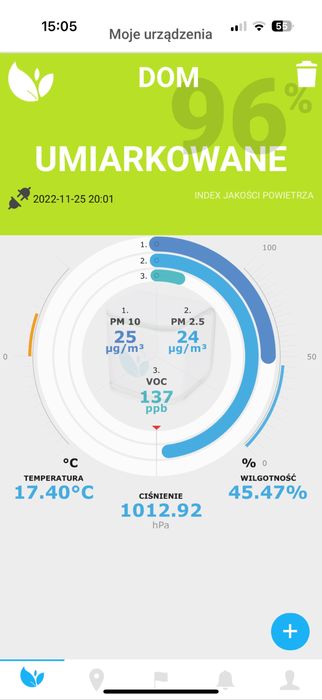 Ecolife czujnik smogu