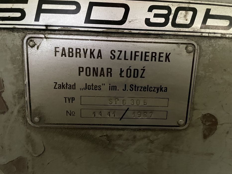 Szliferka do plaszczyzn JOTES SPD 30 magnesówka