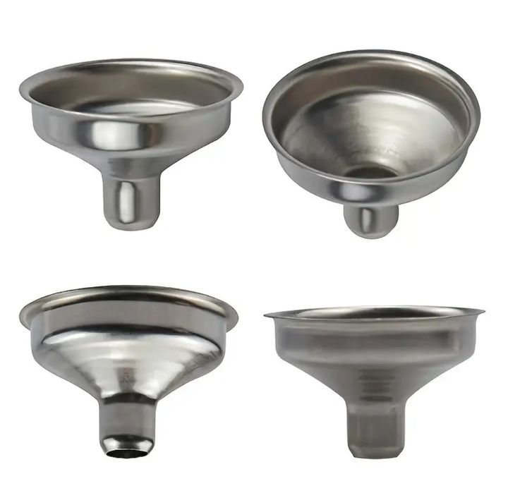 Мини-воронка лейка из нержавеющей стали Подходит для микробутылок.