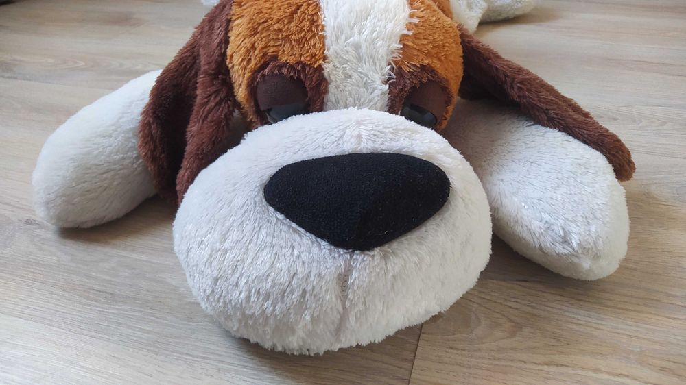 Велика м'яка собака 95 см.