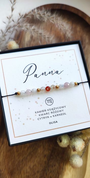 Bransoletki zodiakalne - ryby, waga, bliźnięta,baran, panna,skorpion