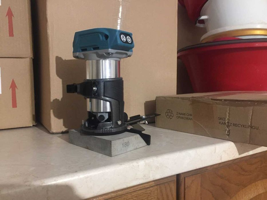 Bezszczotkowy trymer do drewna na baterię frezarka do drewna nowy