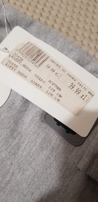 Spodenki chłopięce nowe Softwr r. 128