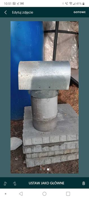 Nasadka kominowa oslona 2szt