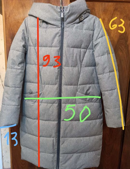 Новий зимовий жіночий пуховик