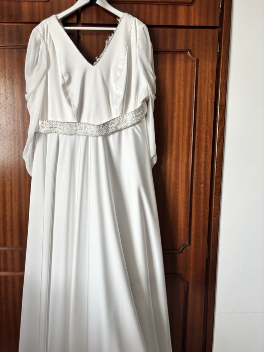 VESTIDO NOIVA - ATELIER BLANCO - Tamanho Grande