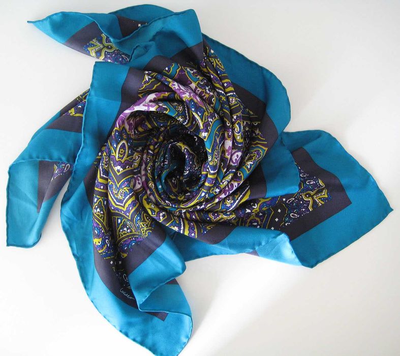 Хустка Codello Платок 100 % шовк Вінтаж Хустина