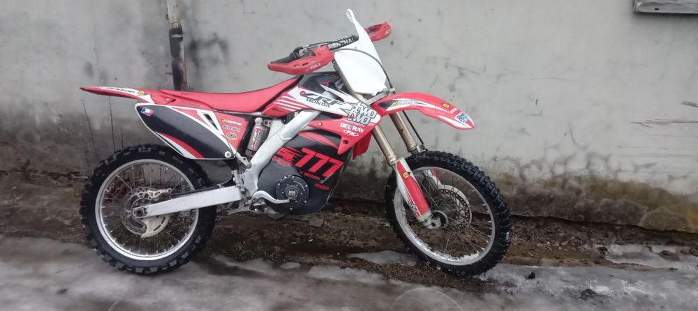 електро мотоцикл honda crf 2008