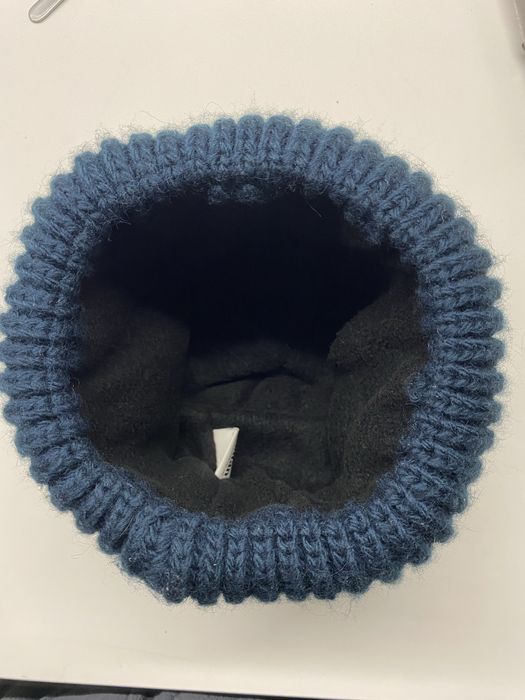Шапка жіноча напівшерсть р.55-58 темно-синя