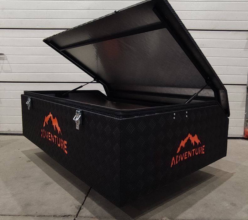 skrzynia bagażnik aluminiowa off road camper teardrop box