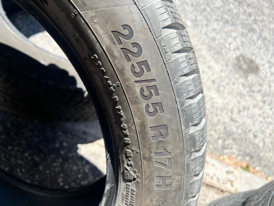 225/55/17 Continental 2 pneus