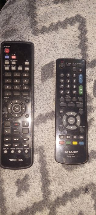 Piloty Toshiba ,Sharp.tv