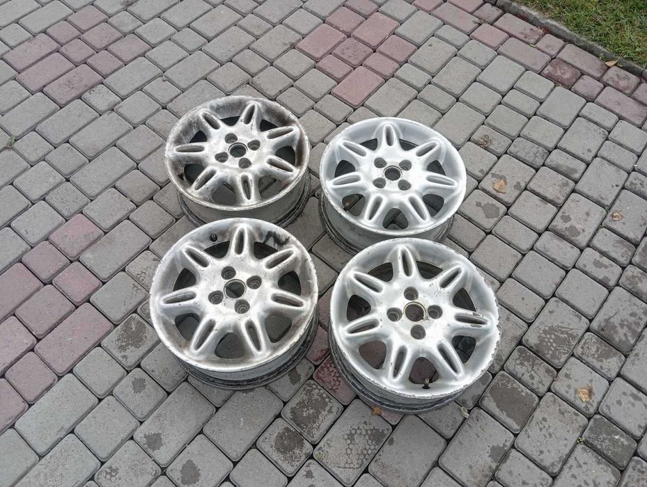 Титани 4х100 r15 et 45 5.5j диски литі алюміній ваз Ланос Opel