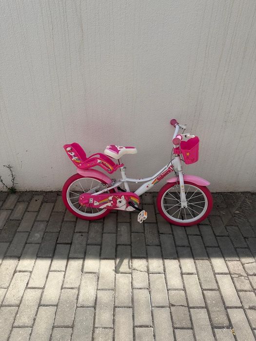 Bicicleta infantil Unicórnio 16”